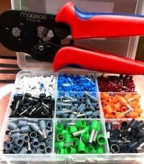 1200 Adet izoleli Kablo Yüksük 0.5-6mm2 + Yac-9 + Soyma (Hediye)