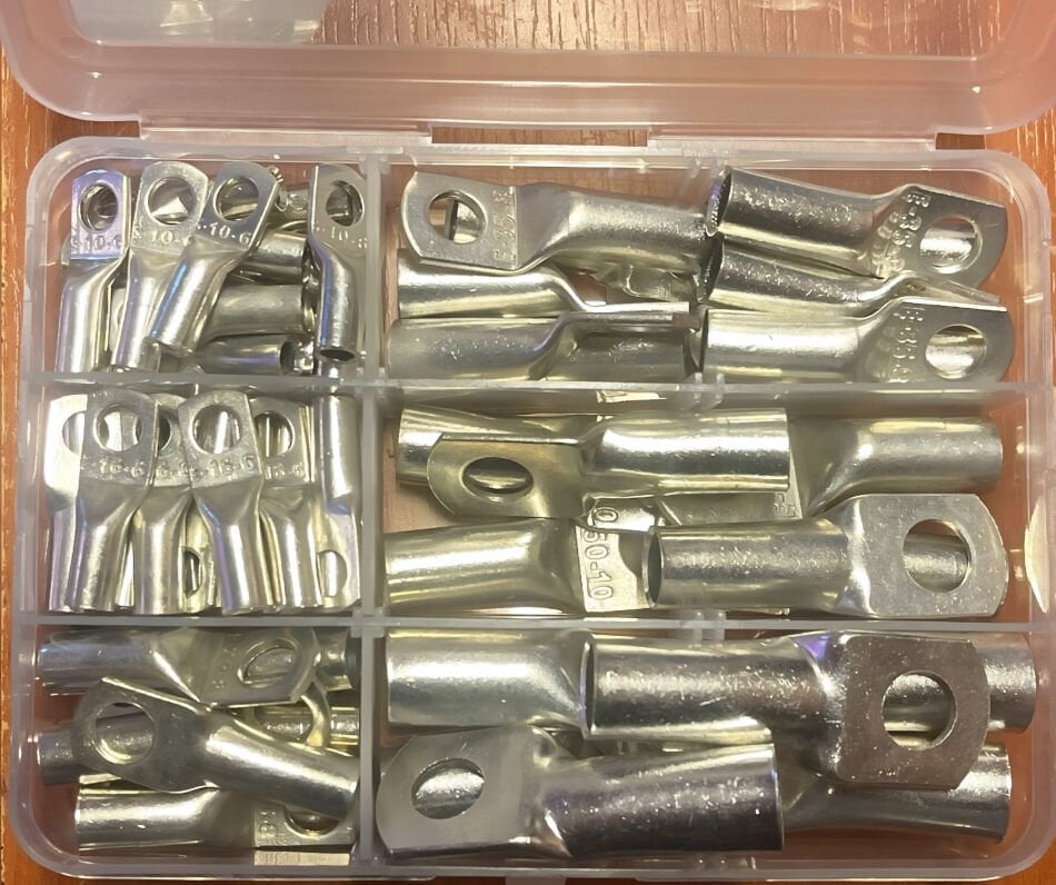 72 Adet Setli Kablo pabucu başlık terminal akü başı