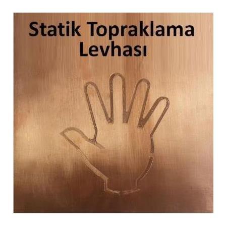 Statik Topraklama Levhası (1 mm kalınlığında)- SAF BAKIR