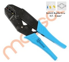 YYT-7 izoleli Kablo Ucu Sıkma pensesi 0,5-6 mm