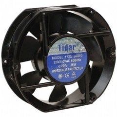 172x150x50 Yuvarlak Oval fan (220 V AC)