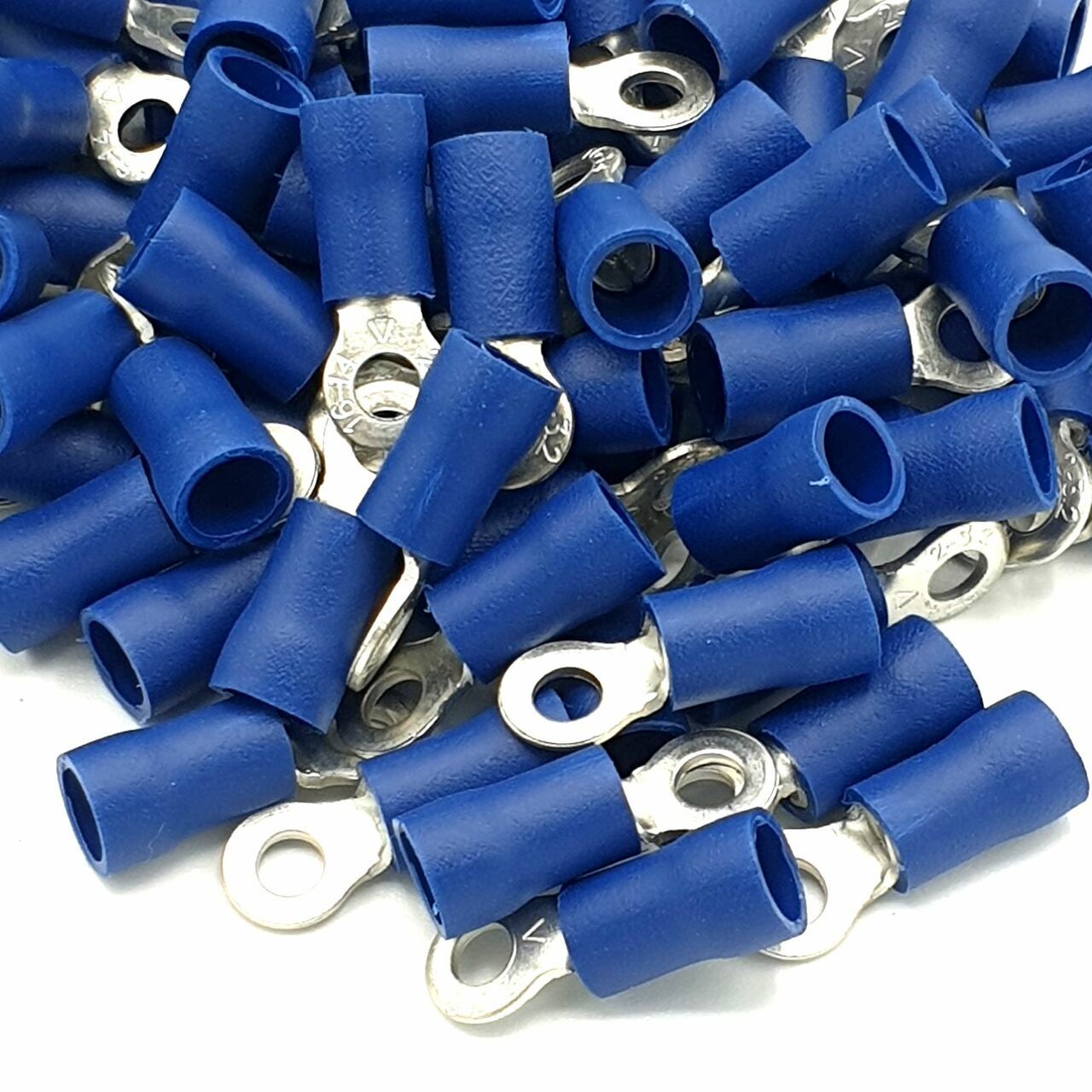 200 Adet Mavi Yuvarlak kablo pabucu 1.5-2.5 mm M3 Delikli
