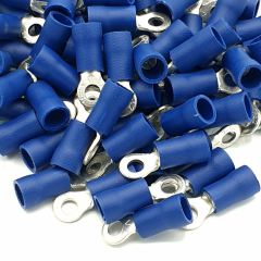 200 Adet Mavi Yuvarlak kablo pabucu 1.5-2.5 mm M3 Delikli