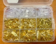 680 Adet Sarı (dışı + erkek) izolesiz Terminal Seti (6,3-4,8-2,8 mm)