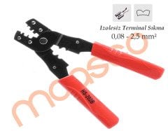 YYT-20 İzolesiz terminal Sıkma pensesi 0.08-2.5 mm