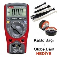 UT-50D Genel Tip Dijital Multimetre + Hediye