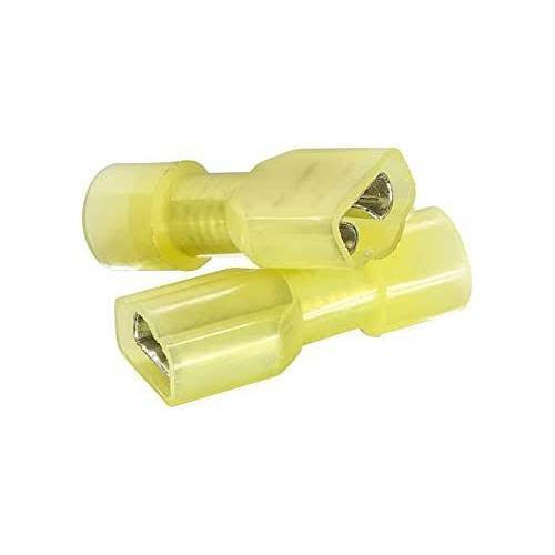10 Adet polyamid dışı terminal 0.5-1.5-2.5-4-6 mm kablo Sarı (4-6 mm2) - 10 Adet