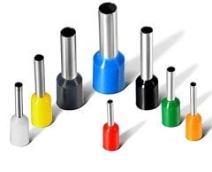 1000 Adet izoleli kablo yüksük 0.5-0.75-1-1.5-2.5-4-6-10-16-25