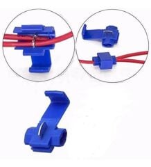 Hızlı Kablo Ekleme Parçası 20 Adet (0.5-6 mm Kablo İçin) Mavi (1.5-2.5 mm2)