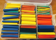 ısı ile daralan makaron Renkli Set (380 Parça)