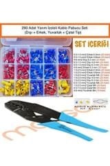 290 Adet Yuvarlak, çatal, dışı ve erkek kablo pabucu + YYT-7