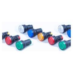 10 Adet 220V-22mm Pano Ledli Sinyal