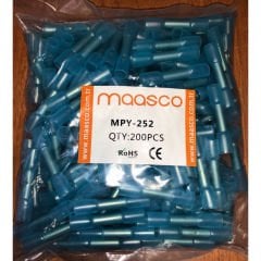 200 Adet MPY-252 şeffaf EK MUF (daralan makaron) Kablo Birleştirici 1.5-2.5