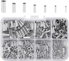 600 parça izolesiz yüksük seti (0,5-6 mm2)