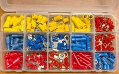 240 Parça izoleli kablo ucu + YYT-7 Sıkma Pensesi 0,5-6 mm2 arası