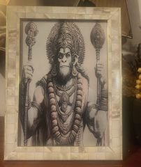 Maasco Dekoratif led ışıklı sihirli şaşırtıcı resim sanat çerçevesi, 3d ışıklı çerçeve kutusu (pilli) tasarım 4