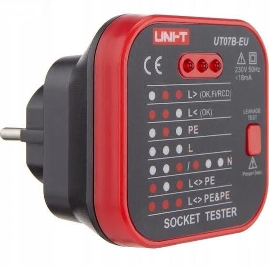 UT 07B-EU Priz Tipi Wattmetre Enerji Sarfiyatı