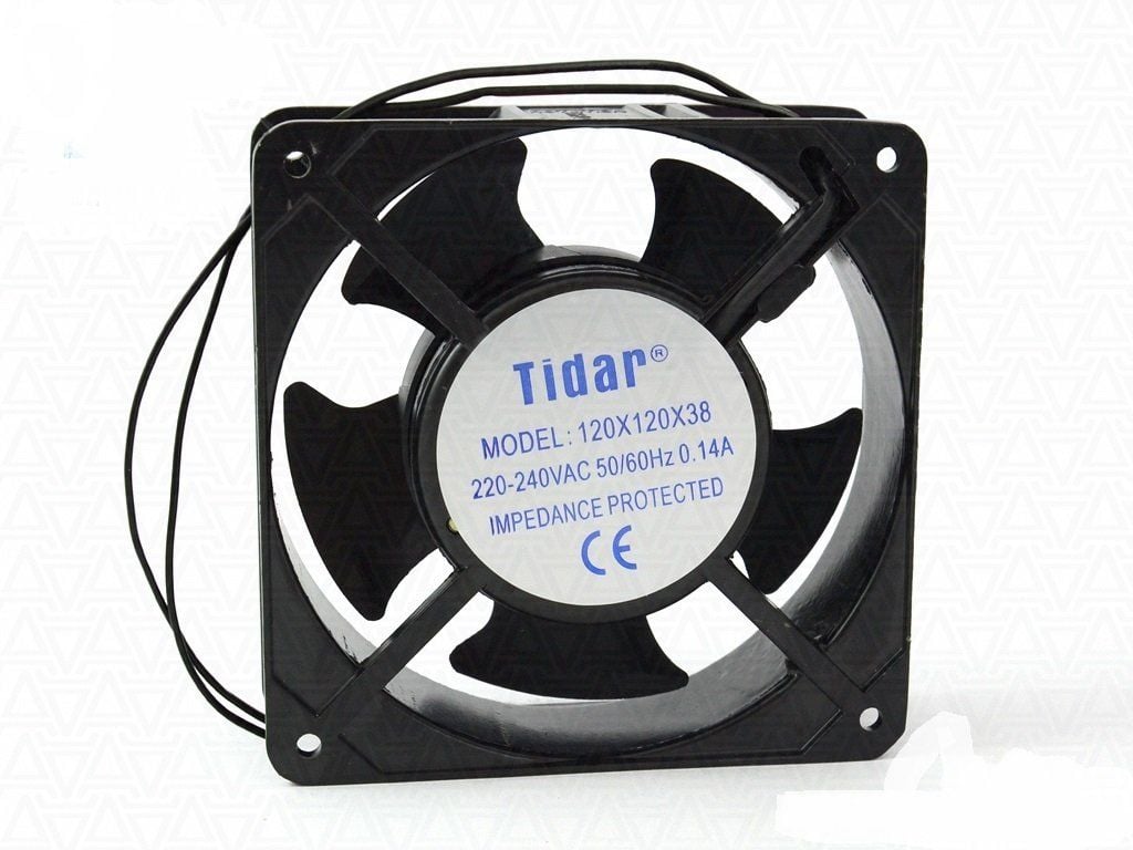 120x120x38 Kare Fan (220V AC) (RUMANLI)