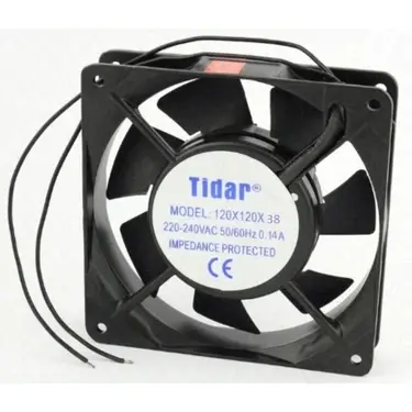 120x120x38 Kare Fan (220V AC) (RUMANLI)