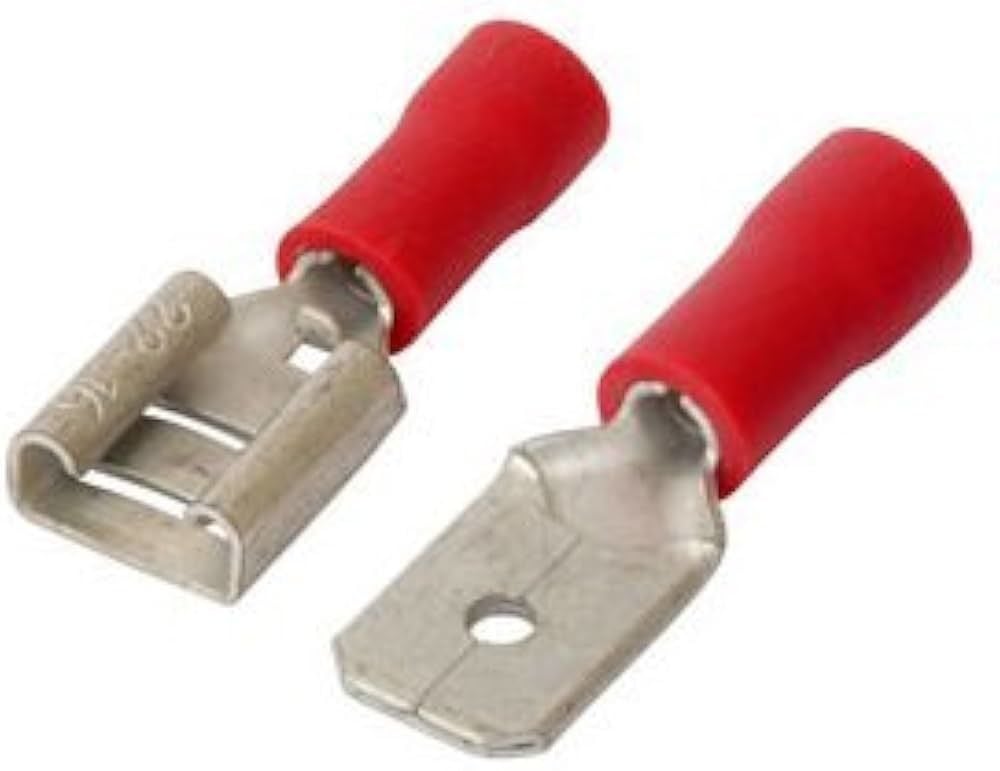 izoleli Dışı Faston + Erkek 0,5-1,5 mm2 Kablo Göre - MFD-1638 ve MFE-1638