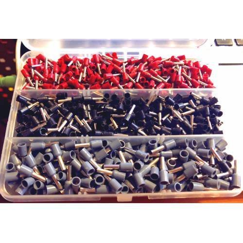 1350 adet Kablo Yüksük 1,0-1,5-2,5 mm setli