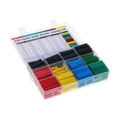 ısı ile daralan makaron Renkli Set (530 Parça)