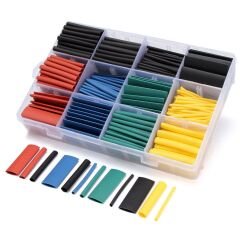 ısı ile daralan makaron Renkli Set (530 Parça)