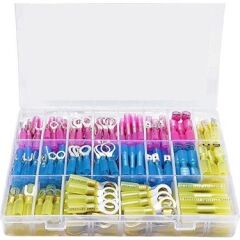 240 Adet Şeffaf Daralanlı Kablo Pabucu 0,5-6 mm